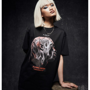Flying High Oversize Tee black L - Img 5