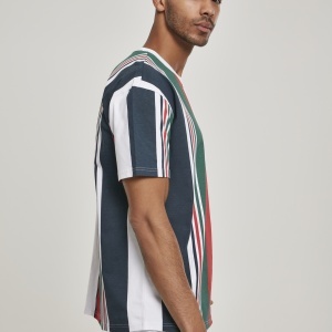 Heavy Oversized Big AOP Stripe Tee - Img 4