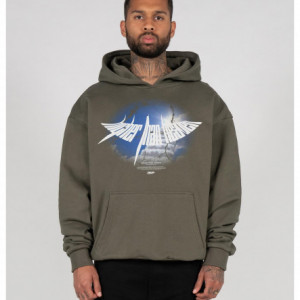 HIGHER THAN HEAVEN V.4 Ultra Heavy Hoody black L - Img 4