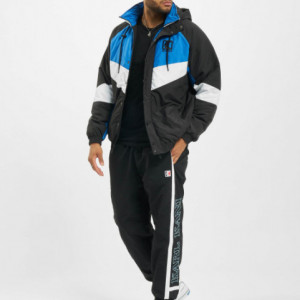Jacket Karl Kani Padded Block Windrunner Jacket black/blue/white - Img 2