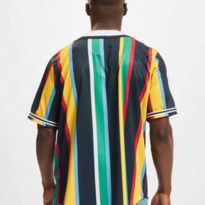 Karl Kani serif stripe baseball shirt multicolor - Img 4