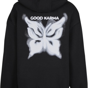 Karma Butterfly Ladies Fluffy Hoody - Img 5