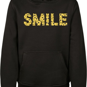 Kids Yellow Smile Box Hoody