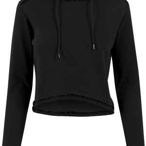 Ladies Cropped Terry Hoody - Img 6