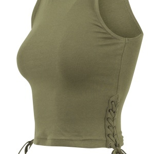 Ladies Lace Up Cropped Top - Img 15