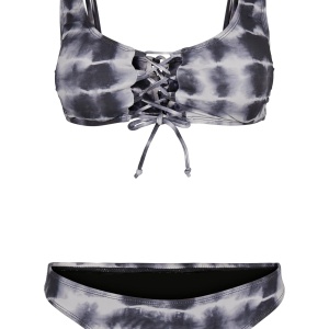 Ladies Lace Up Tie Dye Bikini - Img 6