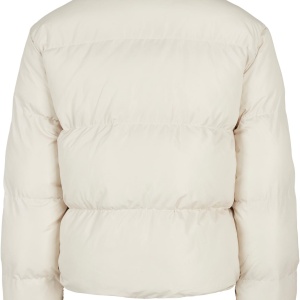 Ladies Short Peached Puffer Jacket - Img 2