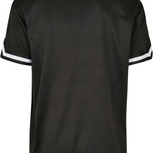 Oversized Stripes Mesh Tee - Img 9