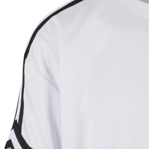 Oversized Stripes Mesh Tee - Img 19