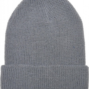 Recycled Yarn Waffle Knit Beanie black one size - Img 6