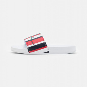 Signature Stripe Pool Slides navy - Img 6