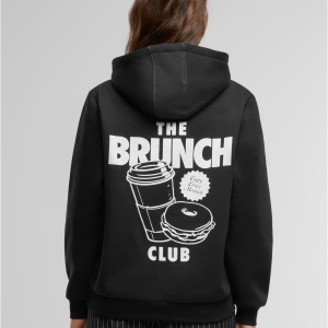The Brunch Club Ladies Fluffy Hoody - Img 2