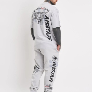 Amstaff Milian Sweatpants Stone Grey - Img 2
