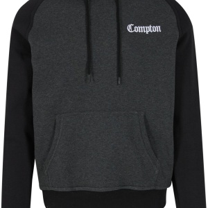 Compton Wording EMB Raglan Hoody - Img 3