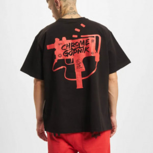 DEF Men T-Shirt U.Ü.B x DEF in black - Img 2