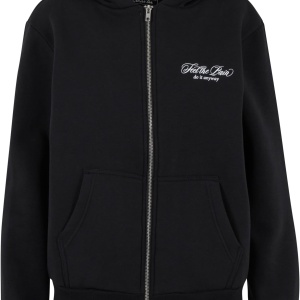 Feel The Pain Ladies Fluffy Zip Hoody - Img 4