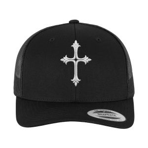 Goth Cross Trucker Cap - Img 2