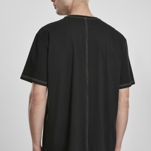 Heavy Oversized Contrast Stitch Tee - Img 3