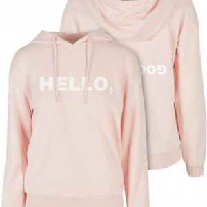 Hello Goodbye Hoody pink L