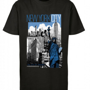 Kids New York City Tee black 110/116