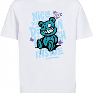 Kids Nice But Devilish Tee white 110/116