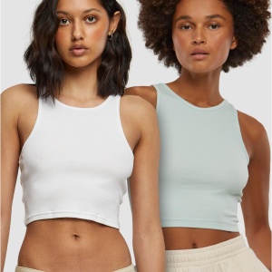 Ladies Cropped Rib Top 2-Pack - Img 3