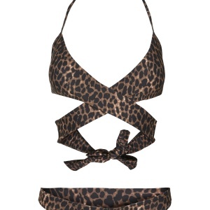 Ladies Draped Pattern Bikini - Img 6