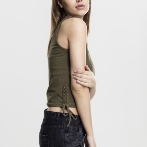 Ladies Lace Up Cropped Top - Img 12