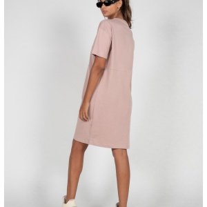Ladies MEDUSA x Organic Oversized Slit Tee Dress - Img 8