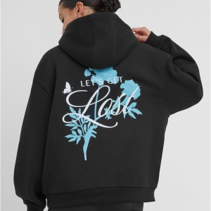 Lost Flowers Ladies Fluffy Hoody - Img 2