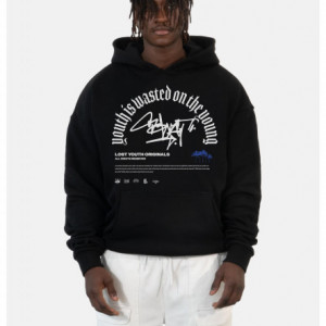 LY HOODY GRAFFITI black 4XL