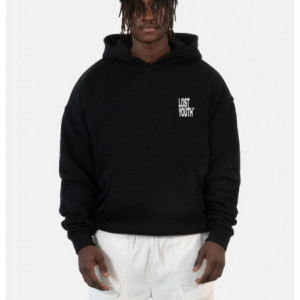 LY HOODY LIFE IS SHORT black 3XL - Img 2