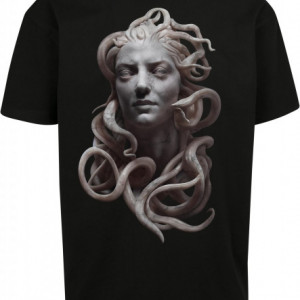 Medusa Heavy Oversized Tee black L - Img 3
