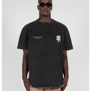 METAMORPHOSE V.2 Acid Washed Heavy Oversized Tee - Img 4