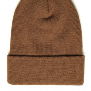 Mitchell & Ness Branded Pinscript Cuff Knit Beanie tan - Img 2