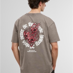 MJG Heavy Oversized Acid Washed Tee - Rebels never die