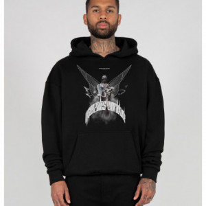 MJG HIGHER THAN HEAVEN V.1 Ultra Heavy Hoody black L