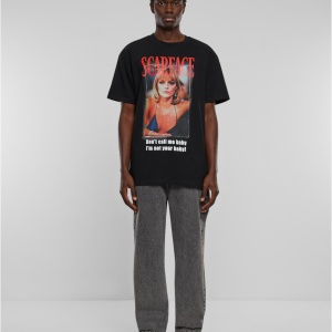 Scarface Don't call me baby Heavy Oversize Tee black 3XL - Img 1