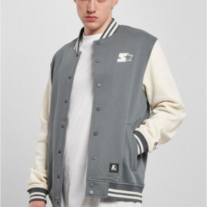 Starter College Fleece Jacket black/white L - Img 6