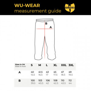 WU WEAR | WU BEE COMBS SWEATPANT | WU-TANG CLAN - Img 2