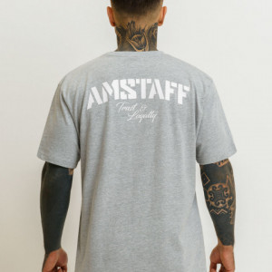 Amstaff Logo 2.0 T-Shirt - grey/white - Img 4