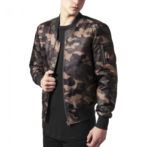 Camo Basic Bomber Jacket - Img 3