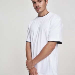 Contrast Tall Tee blk/red 3XL