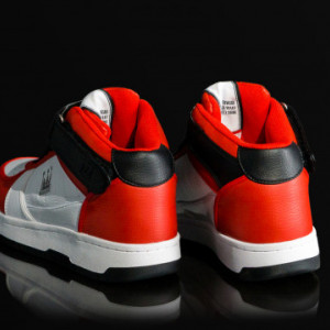 Dada Supreme Court Combat High Black/Red - Img 2