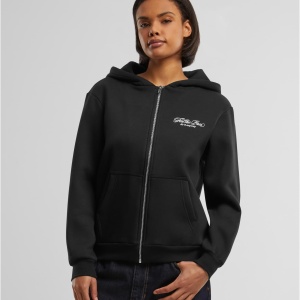 Feel The Pain Ladies Fluffy Zip Hoody
