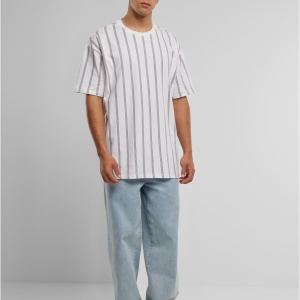 Heavy Oversized AOP Stripe Tee - Img 3