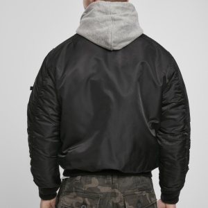 Hooded MA1 Bomber Jacket - Img 3