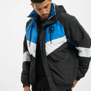 Jacket Karl Kani Padded Block Windrunner Jacket black/blue/white - Img 1