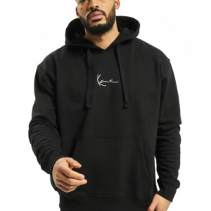 KARL KANI SMALL SIGNATURE HOODIE BLACK