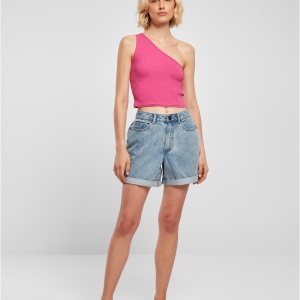 Ladies Cropped Asymmetric Top - Img 20